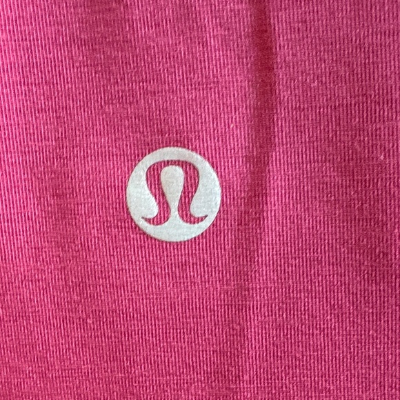Lululemon Muscle Tank ~ Size 10 Spellout ~ Color Maroon - Picture 3 of 4
